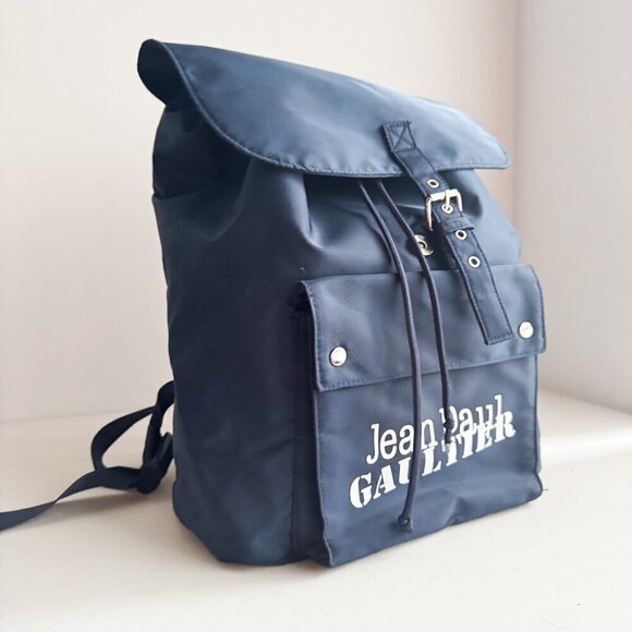 Jean Paul Gaultier Navy Blue Classic Backpack